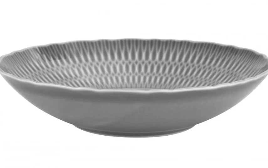 Cmielow Talerz głęboki 22 cm Sofia Szara New