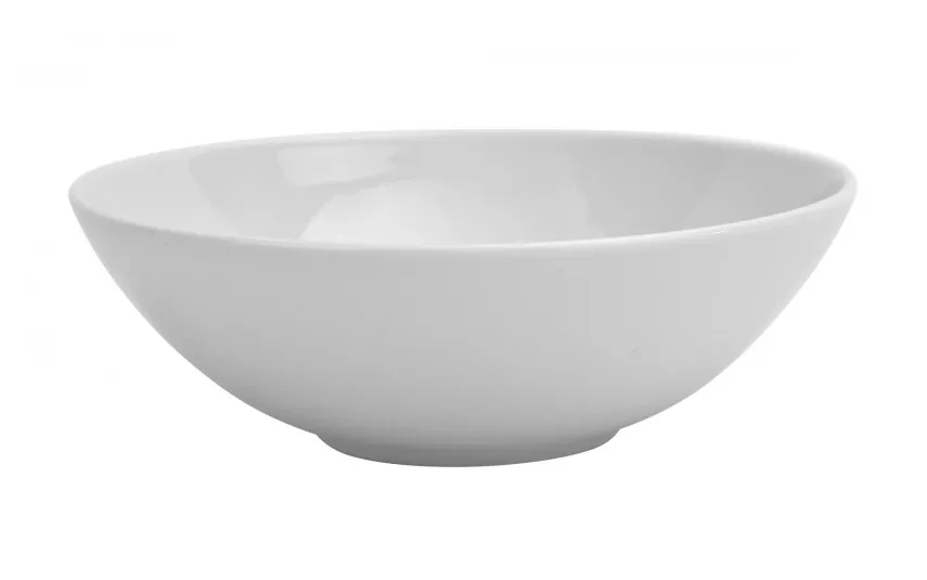 Lubiana Talerz głęboki Boss 18cm biały Clearance