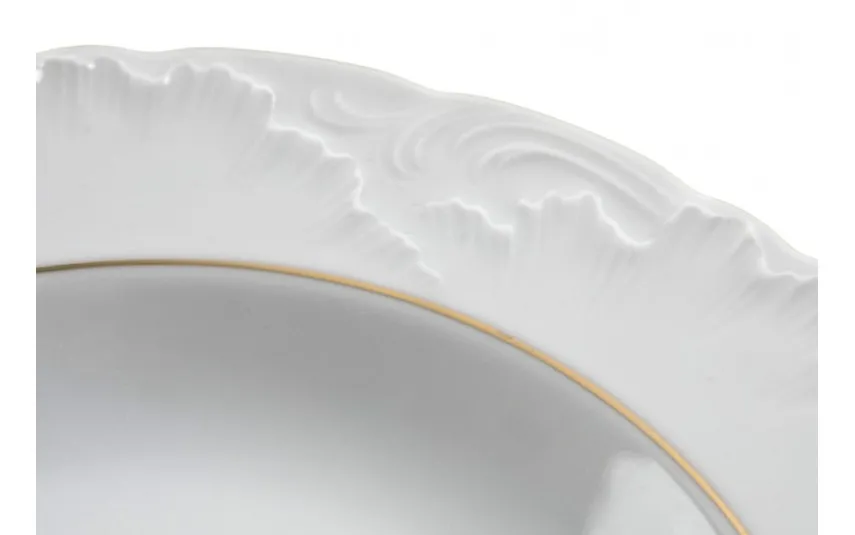 Cmielow Talerz głęboki 22,5cm Rococo New
