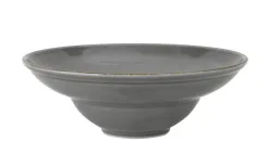 Lubiana Talerz głęboki do pasty 26 cm Kaszub ART Szary Discount