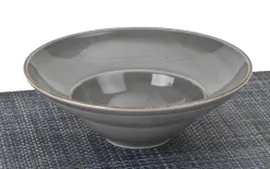 Lubiana Talerz głęboki do pasty 26 cm Kaszub ART Szary Discount