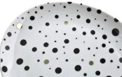 Karolina Talerz owalny 22x18cm White Galaxy Fashion