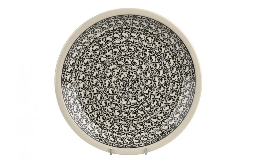 Boleslawiec Talerz płytki 24 cm Bolesławiec Dekor 941 Discount