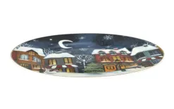 Duo Talerz płytki 27 cm Christmas City New