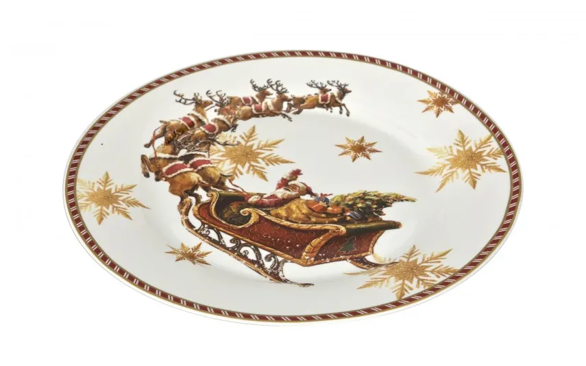 Duo Talerz płytki 27 cm Santa on sleigh Online