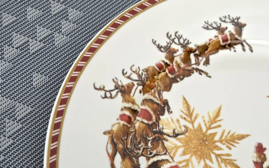 Duo Talerz płytki 27 cm Santa on sleigh Online