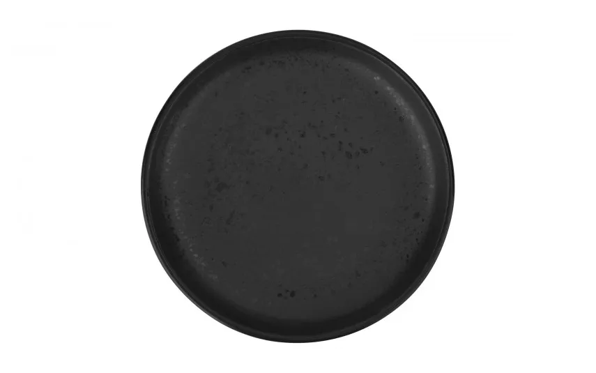 MPLCo Talerz płytki deserowy 18 cm Black Nakrapiany Best