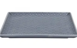 Lubiana Talerz płytki kwadratowy 17cm Marrakesz szaro-niebieski K9 Outlet