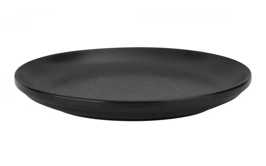Inna Talerz płytki obiadowy 26 cm Black Nakrapiany MPL Outlet