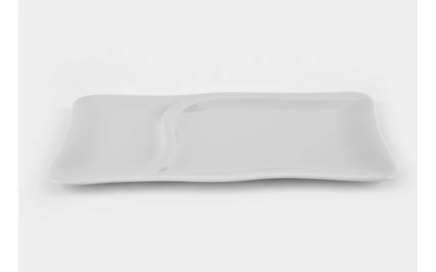 Lubiana Talerz płytki prostokątny 37cm Gourmet Clearance