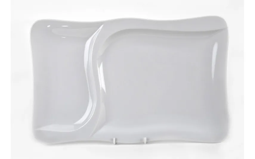 Lubiana Talerz płytki prostokątny 37cm Gourmet Clearance