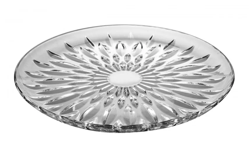 Sigma Glass Talerz szklany patera 30 cm Vetro Sale