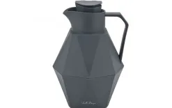 Vialli Design Termos ze szklanym wkładem 1L - grafitowy Outlet