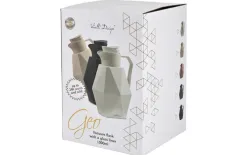 Vialli Design Termos ze szklanym wkładem 1L - grafitowy Outlet