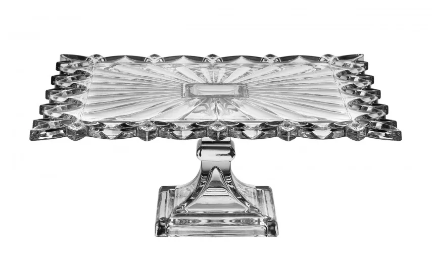 Bohemia Tortownica patera kryształowa 32 cm Pierce 678850 Discount