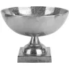Art-Pol Waza dekoracyjna 25 cm srebrna 163276 Best