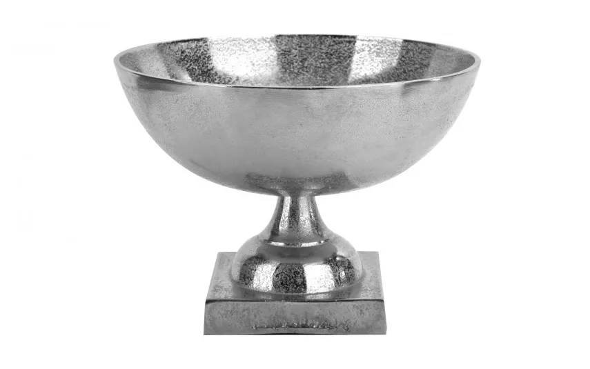 Art-Pol Waza dekoracyjna 25 cm srebrna 163276 Best