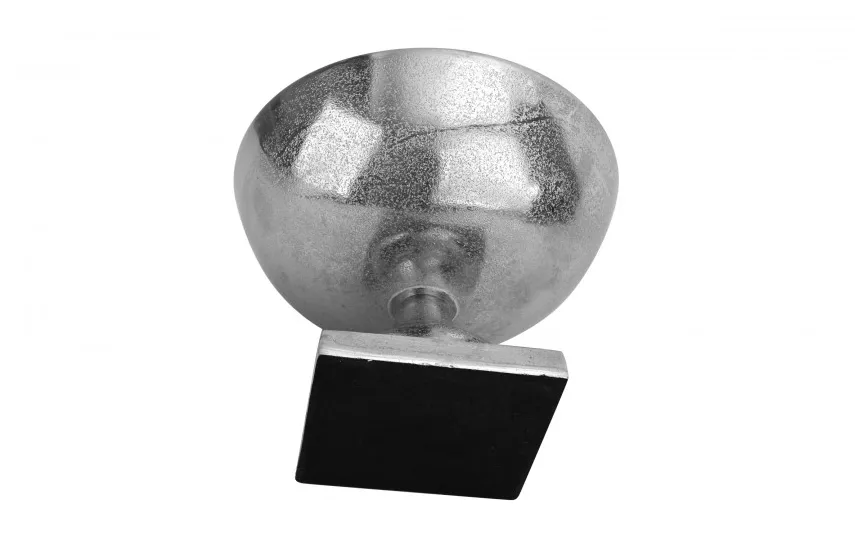 Art-Pol Waza dekoracyjna 25 cm srebrna 163276 Best