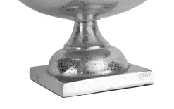 Art-Pol Waza dekoracyjna 25 cm srebrna 163276 Best