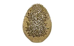 Art-Pol Wazon ażurowy złoty 45 cm 163311 Fashion