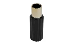 Ewax Wazon ceramiczny 22,5 cm czarno-złoty 2816 Fashion