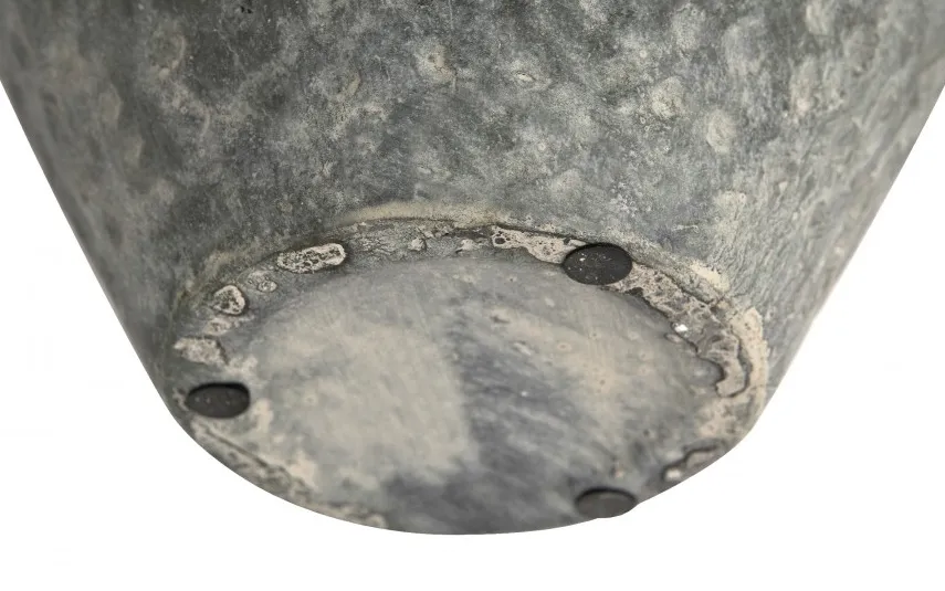 Dekor Pap Wazon ceramiczny 31,5 cm szaro-złoty TY0413 Hot