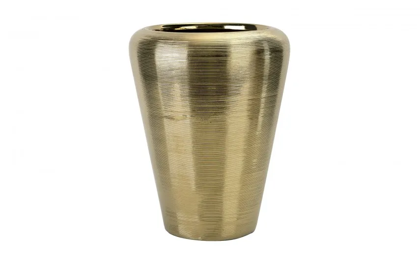 Armir Home Decorations Wazon ceramiczny 34 cm w kolorze złota 441565 Discount