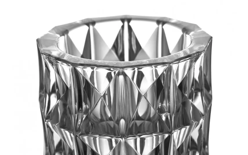 Bohemia Wazon kryształowy 28 cm Diamond New