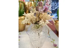 Zawiercie Huta Szkla Wazon kryształowy 17,5 cm "Młynek" Discount