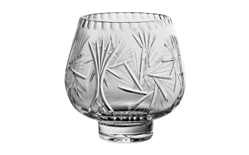 Zawiercie Huta Szkla Wazon kryształowy 20 cm niski 1232-247 Clearance