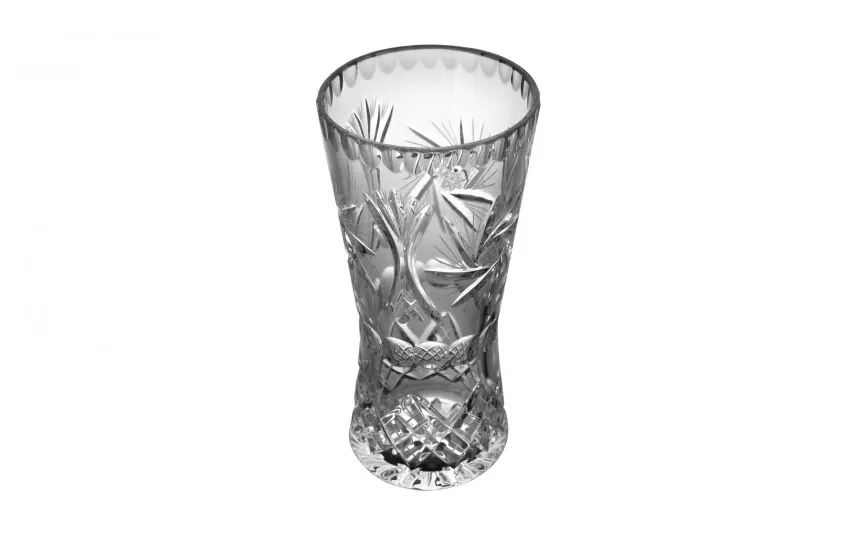 Zawiercie Huta Szkla Wazon kryształowy 20cm Zawiercie Best