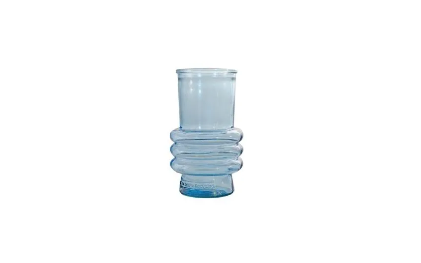 San Miguel Wazon szklany 17 cm Altea niebieski 4869 recykling Outlet