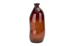 San Miguel Wazon szklany 35 cm brązowy Gradient Nature recykling Fashion