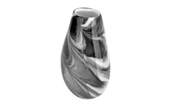 Sigma Glass Wazon szklany 40 cm czarno-biały 2341/C275 Discount
