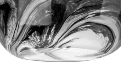 Sigma Glass Wazon szklany 40 cm czarno-biały 2341/C275 Discount