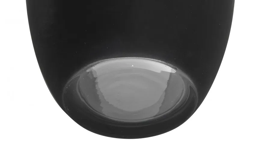 Art-Pol Wazon szklany 22 cm czarno-srebrny 135221 Online