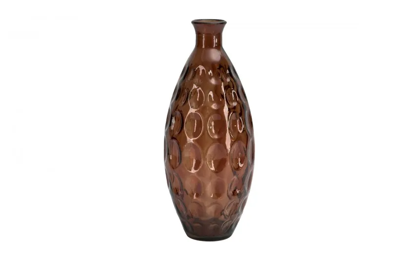 San Miguel Wazon szklany 31 cm Dune Bursztyn DB738 Best