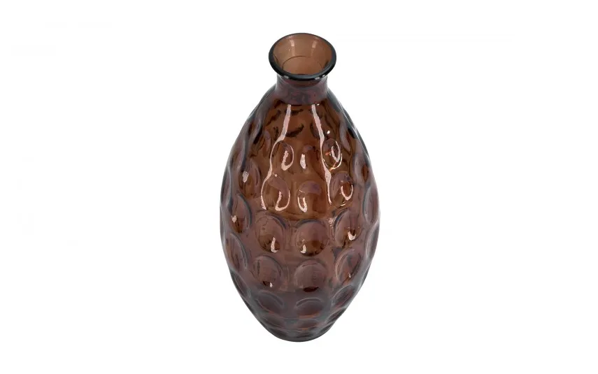 San Miguel Wazon szklany 31 cm Dune Bursztyn DB738 Best
