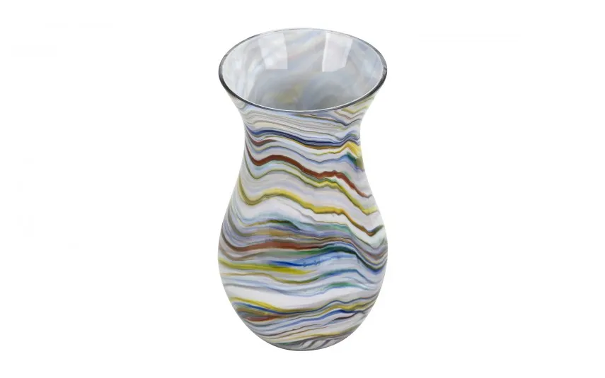 Sigma Glass Wazon szklany 25 cm kolorowy C256 New