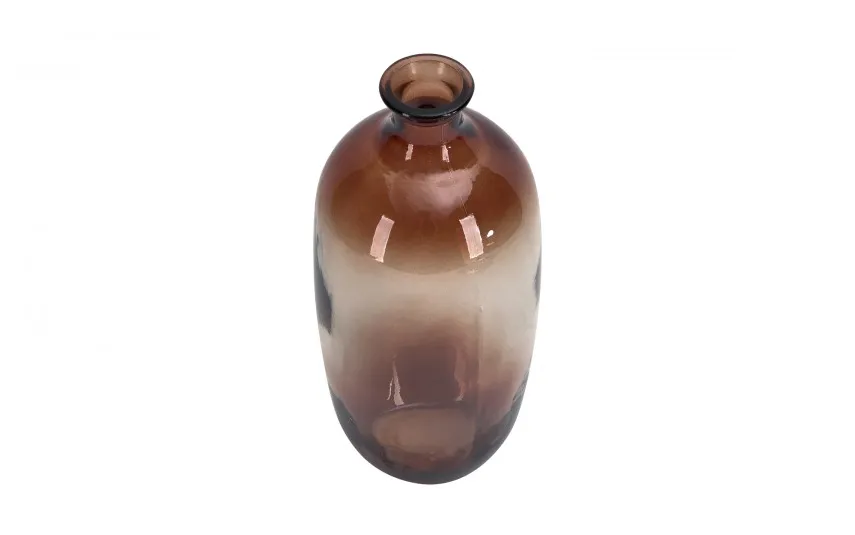 San Miguel Wazon szklany 31 cm Napoles Bursztyn Best
