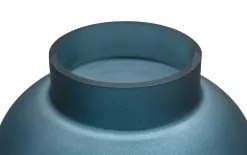 Art-Pol Wazon szklany 32,5 cm niebieski AP142238 Sale