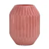 Art-Pol Wazon szklany 23 cm różowy AP163657 Discount