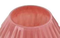 Art-Pol Wazon szklany 23 cm różowy AP163657 Discount