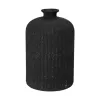 San Miguel Wazon szklany 23 cm Stoneware Czarny Outlet