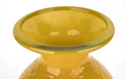 San Miguel Wazon szklany 24,5 cm żółty 4828 recykling Clearance