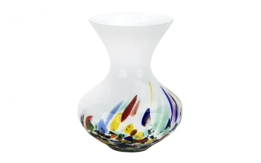 Sigma Glass Wazon szklany 25 cm wielobarwny 2311/C111 Clearance