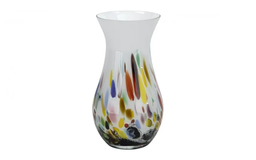 Sigma Glass Wazon szklany 25 cm wielobarwny C111 Online