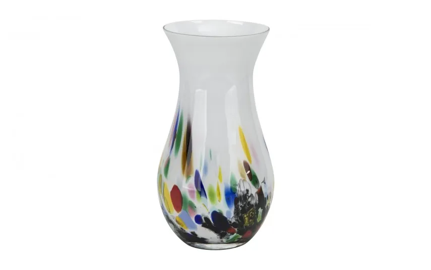 Sigma Glass Wazon szklany 25 cm wielobarwny C111 Online