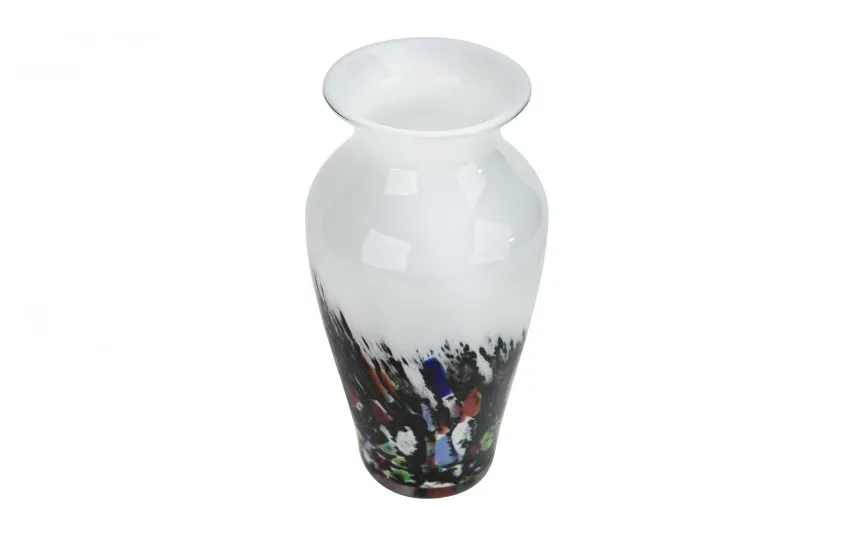 Sigma Glass Wazon szklany 27 cm wielobarwny 2317/C111 Outlet