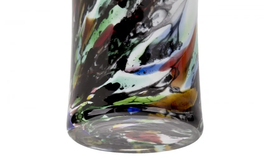 Sigma Glass Wazon szklany 28 cm wielobarwny 2310/C111 Outlet